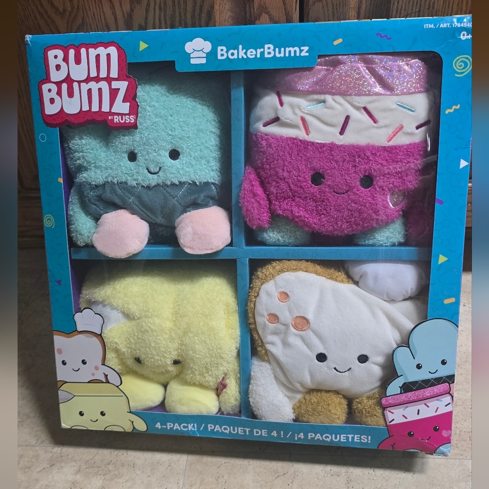 Bum Bums BakerBums 4 Pack NEW